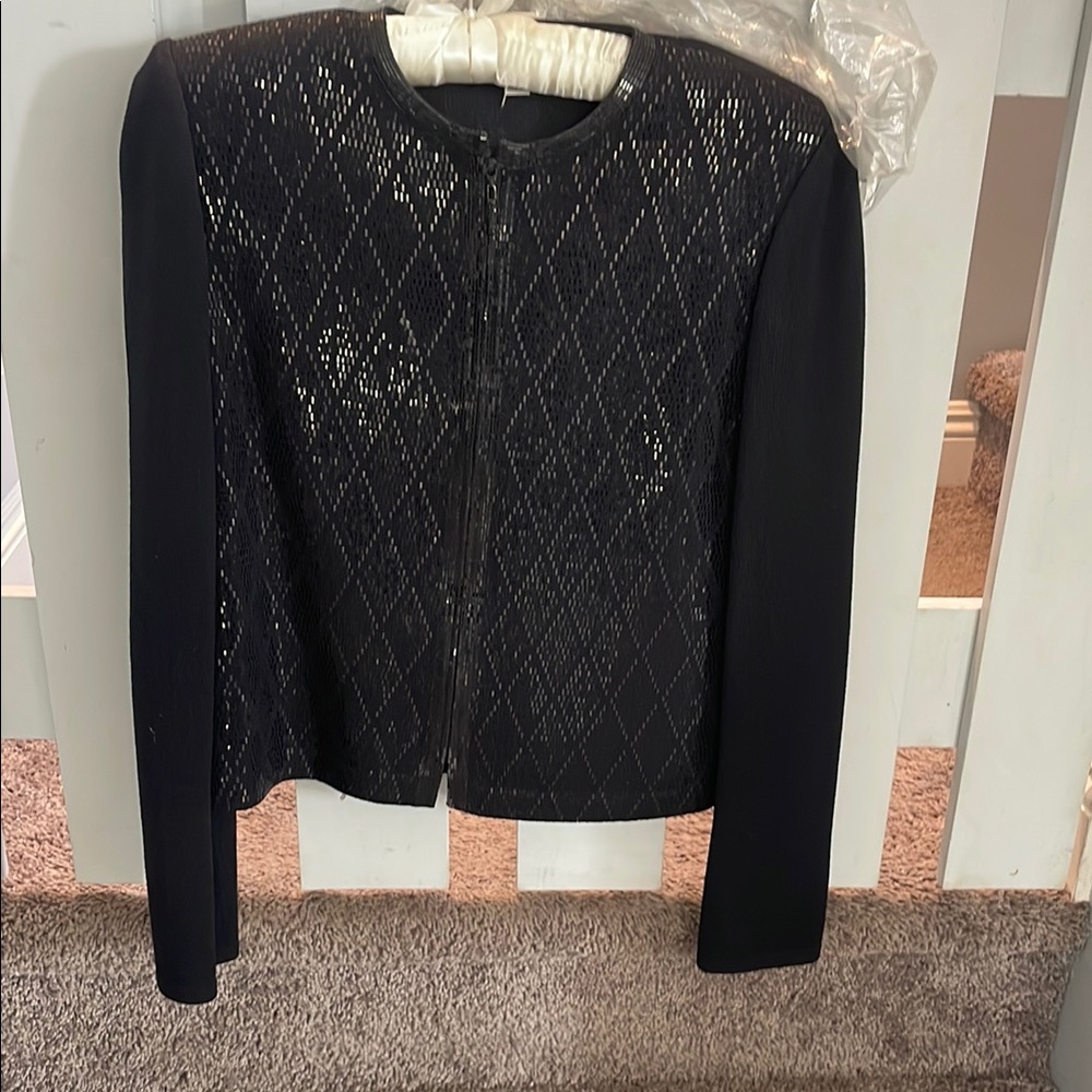 St John Elegant Black Women's Jacket